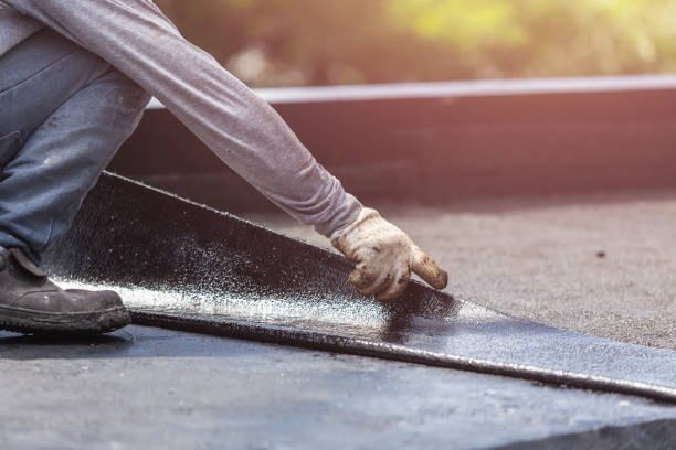 Professional Crawl Space Encapsulation technician working in Pineville, NC